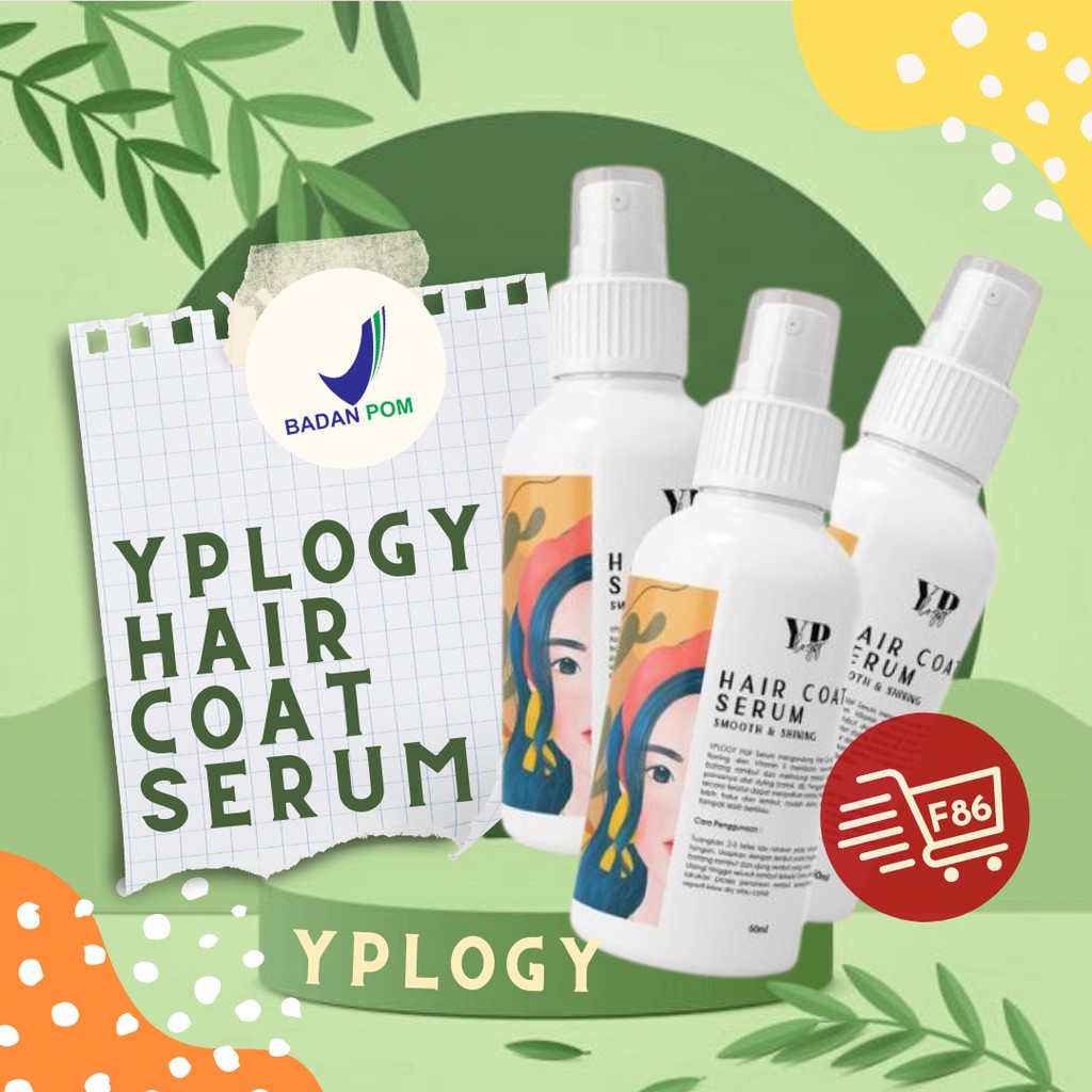 F86 YPLOGY PAKET BUNDLING PERAWATAN RAMBUT SERUM HAIR TONIC MASKER