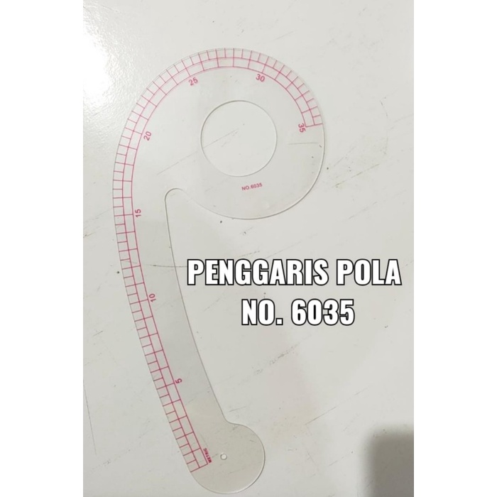 

Cantik Penggaris Jahit Pola Kain Model Kurva No 6035 / Vary Form Curve Ruler Murah