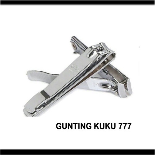 BISA COD!! Gunting Kuku 777 UKURAN SEDANG / TANGGUNG / KECIL Stainless Three Seven Harga Perpcs