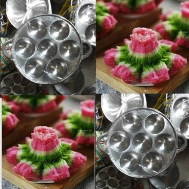 cetakan kue bikang mawar tebal / cetakan kue bikang kaki / cetakan kue carabikang