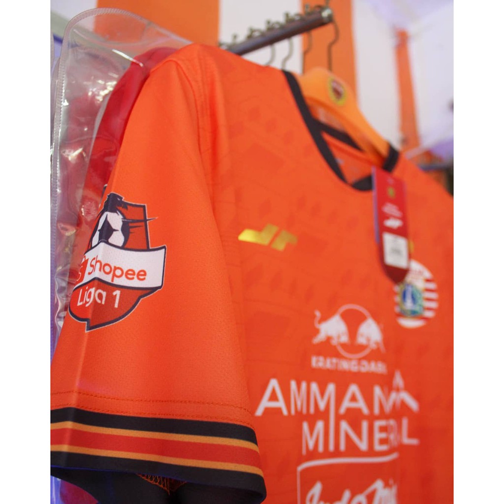 JERSEY SUPPORTER PERSIJA ORIGINAL 2020 - PLAYER THIRD ORANGE