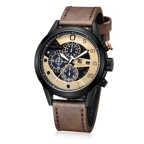 COD Jam Tangan Arloji T5 3734 Fashion Aksesoris Pria / Cowok Elegan Keren Trendi Bergaya Original Ta