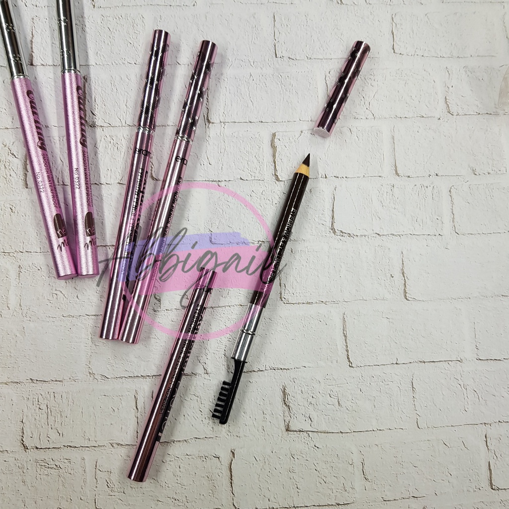 𝘈𝘉𝘎✰ Pensil Alis / Eyebrow Pencil / Pensil Alis + Sikat / Pensil Alis Waterproof 1062