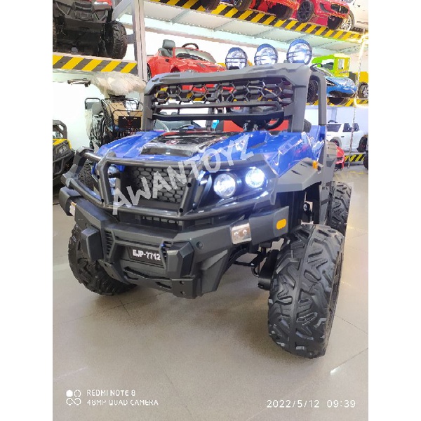 Mobil Aki Jeep UTV Rhinos Blue