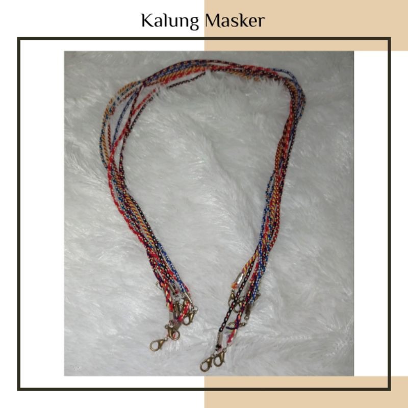 CC (ACC70) Kalung Strap Masker Tali Masker Lanyard Masker Strap Masker Tali Gantungan Masker Tali Masker Korea