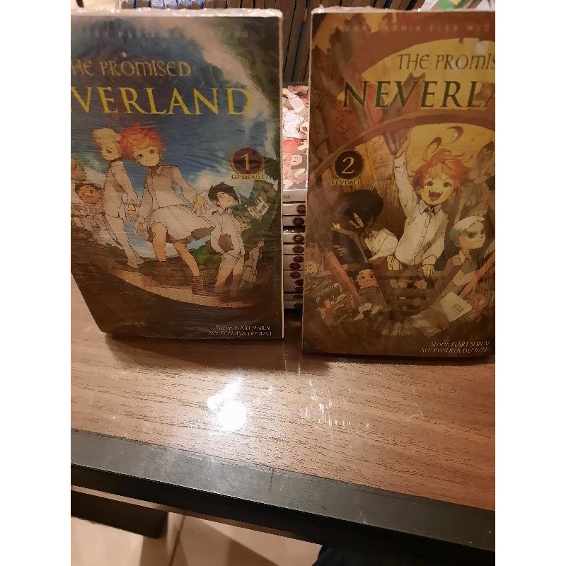 Komik The Promised Neverland vol 1-14 set segel ori