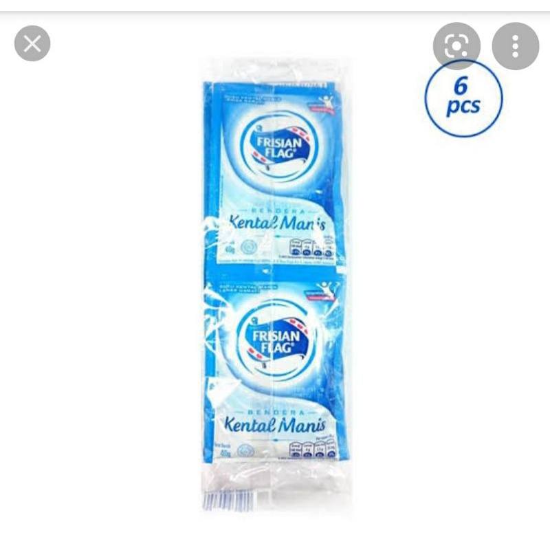 

susu bendera putih isi 6 pcs