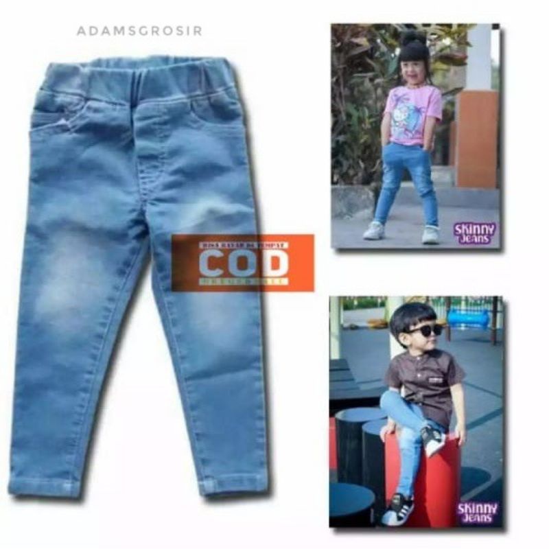 CELANA SKINNY JEAN'S ANAK 1 sampai 6 tahun Celana Panjang Jeans Anak