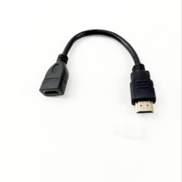 KABEL HDMI MALE FEMALE 30CM /SAMBUNGAN KABEL HDMI