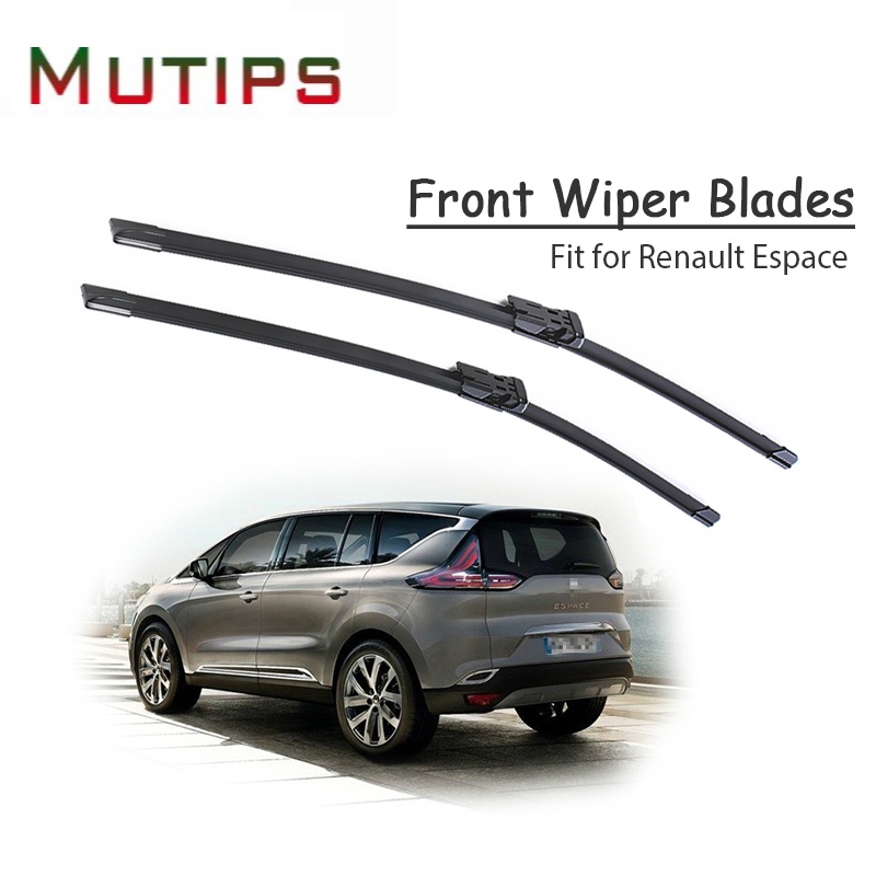 1 Set Karet Wiper Kaca Depan Mobil Untuk Renault Espace 2018 2017 2016 2015-2003