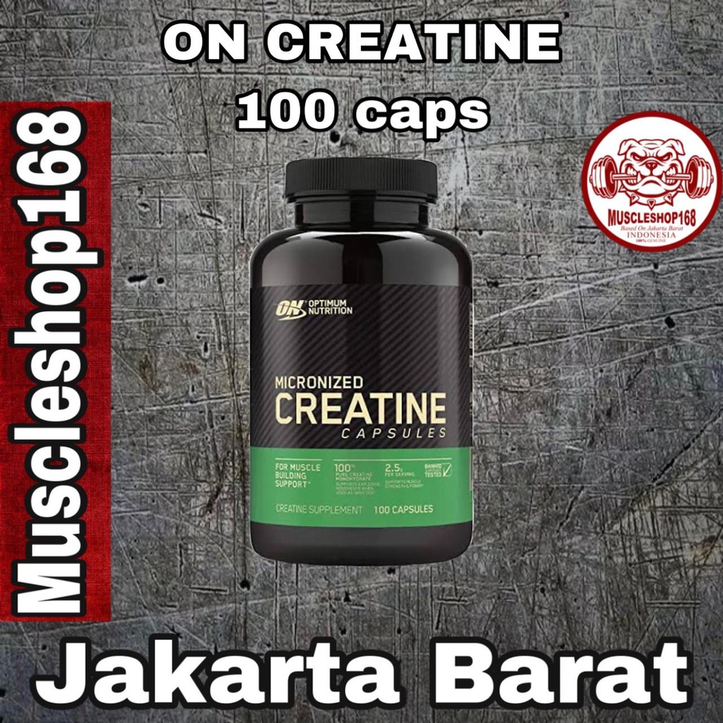 ON Creatine 300 gr 60 serv 600 gr 120 serv Powder Optimun Nutrition Creatine