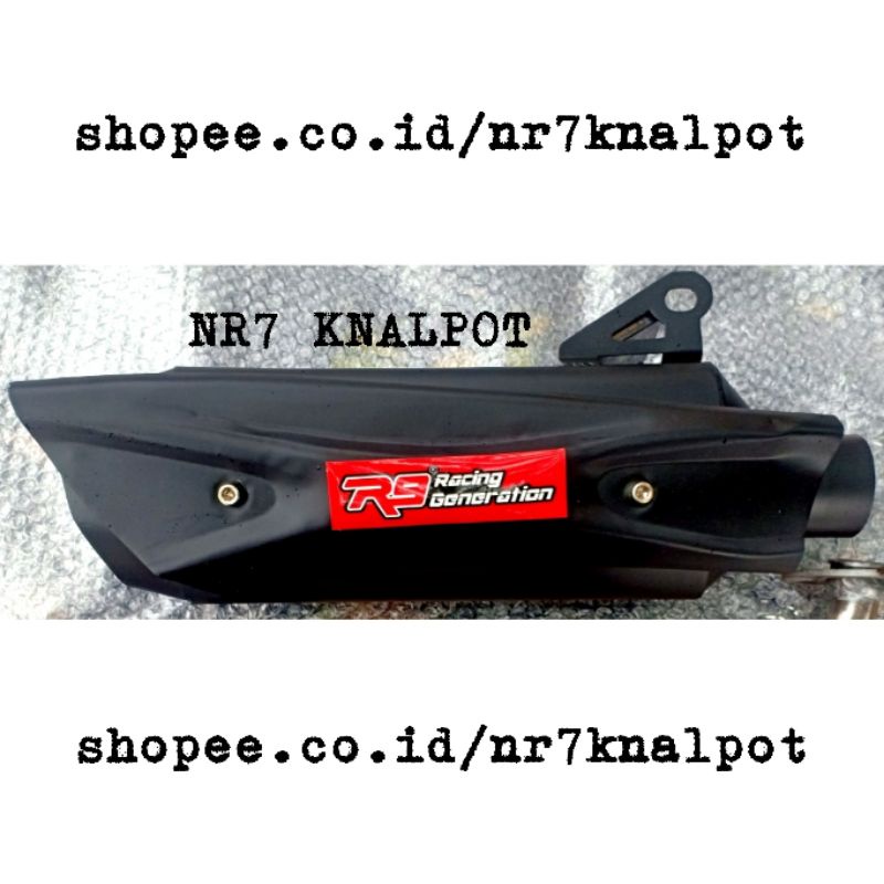 Knalpot Racing R9 Misano Silencer Only Free DB Killer
