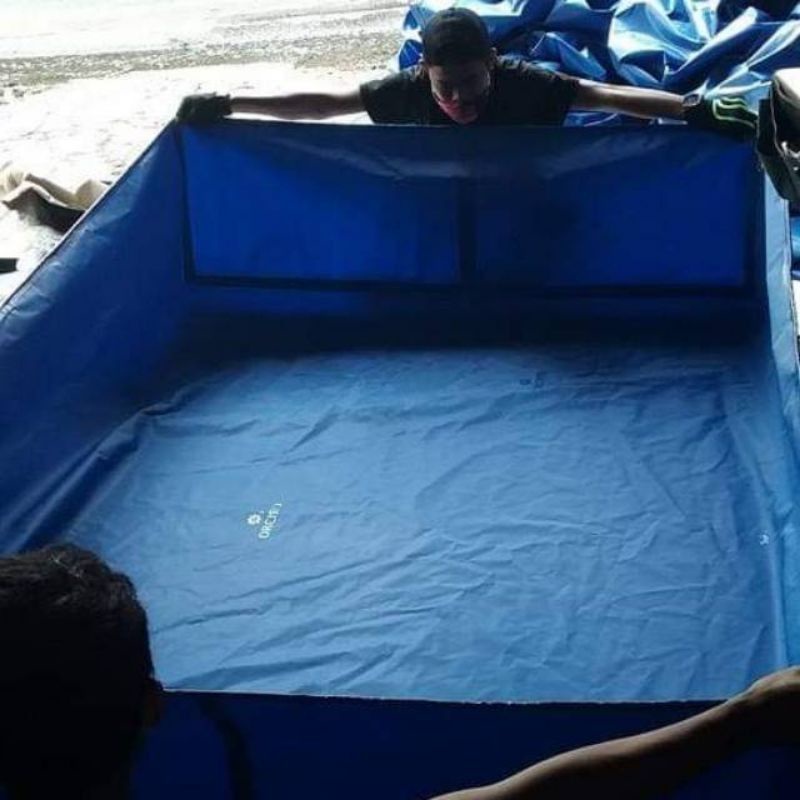 Kolam kotak 3x4x60 bahan orchid