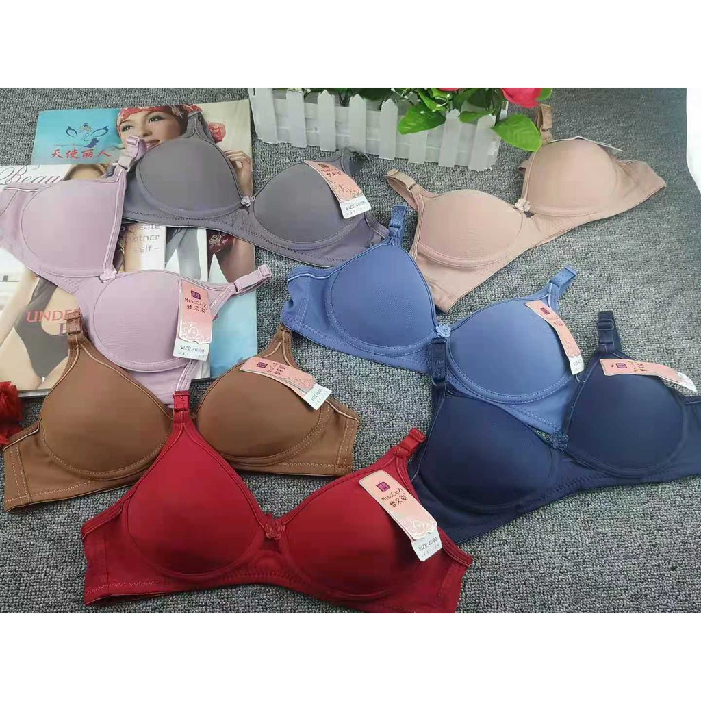 BRA / BH WANITA A5-109 TANPA KAWAT TERDAPAT 8 WARNA UKURAN 34-40 KAIT 2 PAKAIAN DALAM WANITA IMPORT