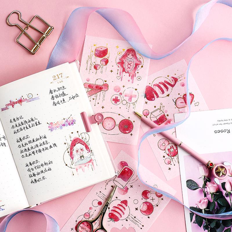 Stiker Kertas Bentuk Bintang untuk Dekorasi Scrapbook Stiker Kertas Bentuk Bintang untuk Dekorasi Scrapbook