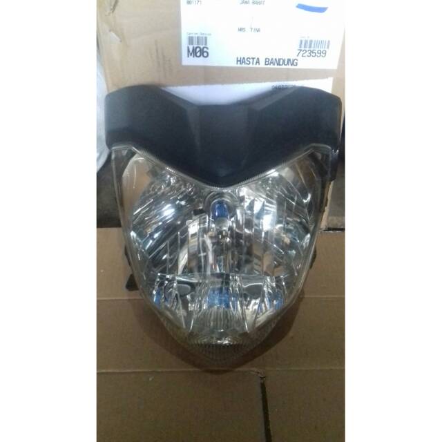 Headlamp lampu depan byson