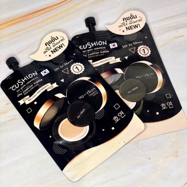 {READY} CUSHION CHY / CUSHION HOYEON / CUSHION HO-YEON / CHU CUSHION MATTE RACHEL GODDARD sachet