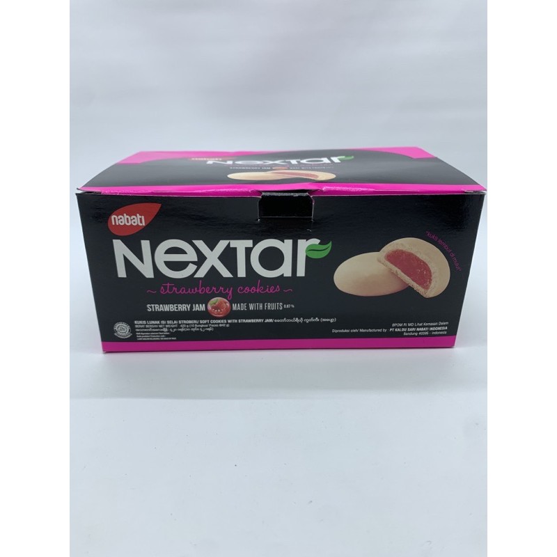 

Nabati Nextar Strawberry Cookies 10xg barcode 8993175548021