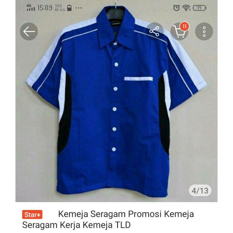 SERAGAM KOMBINASI, KEMEJA SERAGAM KERJA, SERAGAM DRILL, BAJU PDH