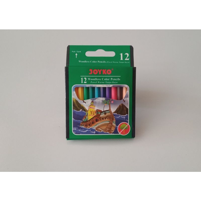 

12 JOYKO Woodles Color Pencils CP - 107