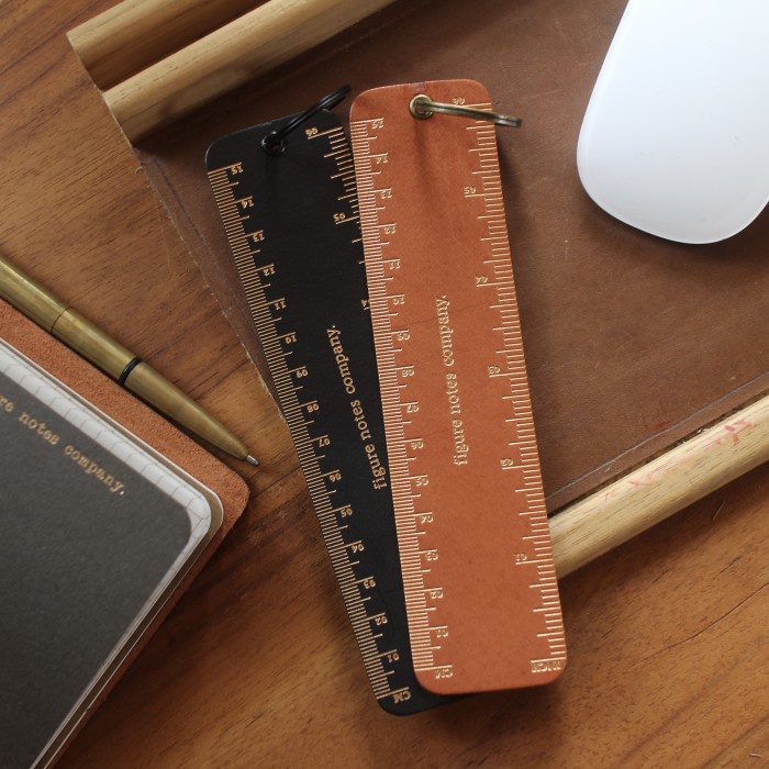 

Sale Leather Ruler - Penggaris Kulit By Figure Notes Company Terbatas