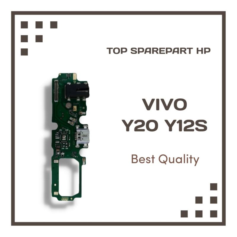 FLEXIBEL CHARGER VIVO Y20 Y20S Y12S / PAPAN KONEKTOR CAS