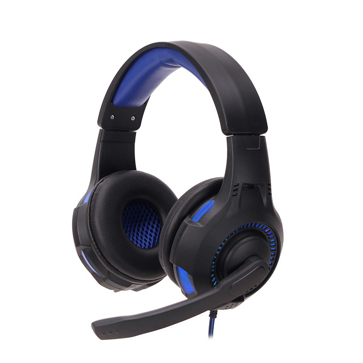 Acetech Headset Gaming Headphone Mic Gladiator + Spliter Audio Cable 3.5mm