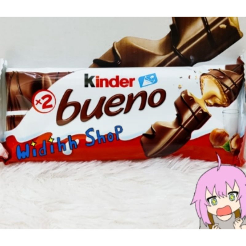 Kinder Bueno Import Malaysia With Milk and Hazelnuts 43gram