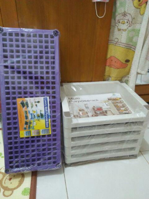 Rak Serbaguna / Rak Susun / Rak Buku / Rak Portable Olymplast Susun 5