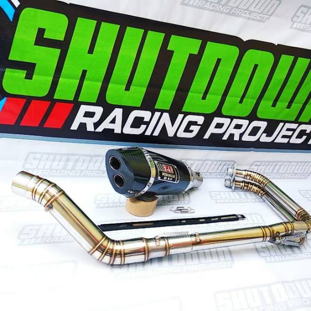 Knalpot YOSHIMURA R11 Carbon NINJA 250-NINJA 250 FI- R25 -CBR 250RR