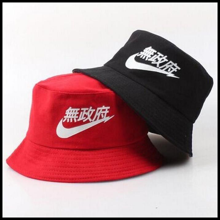 Nominación Ubicación acceso Jual Promo Terbatas - Topi Bucket Hat Polos Custom Nike Jepang Pria Mancing  Outdoor Japan | Shopee Indonesia