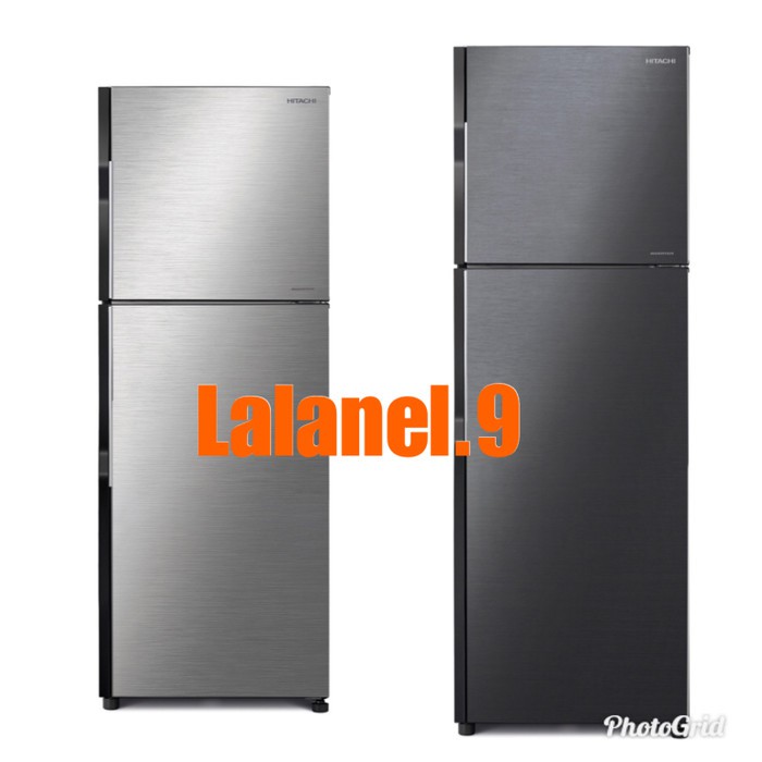 Hitachi R H24pgd7 Kulkas 2 Pintu Nano Titanium Inverter Shopee Indonesia