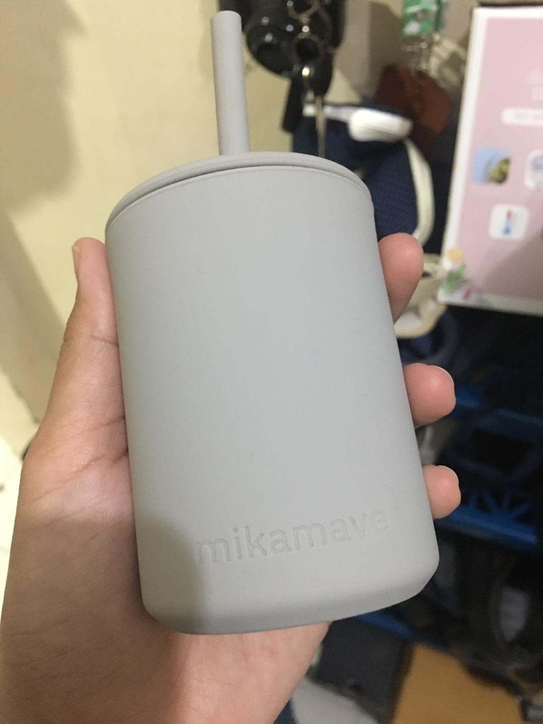 Mikamave Silicone Cup Set With Straw