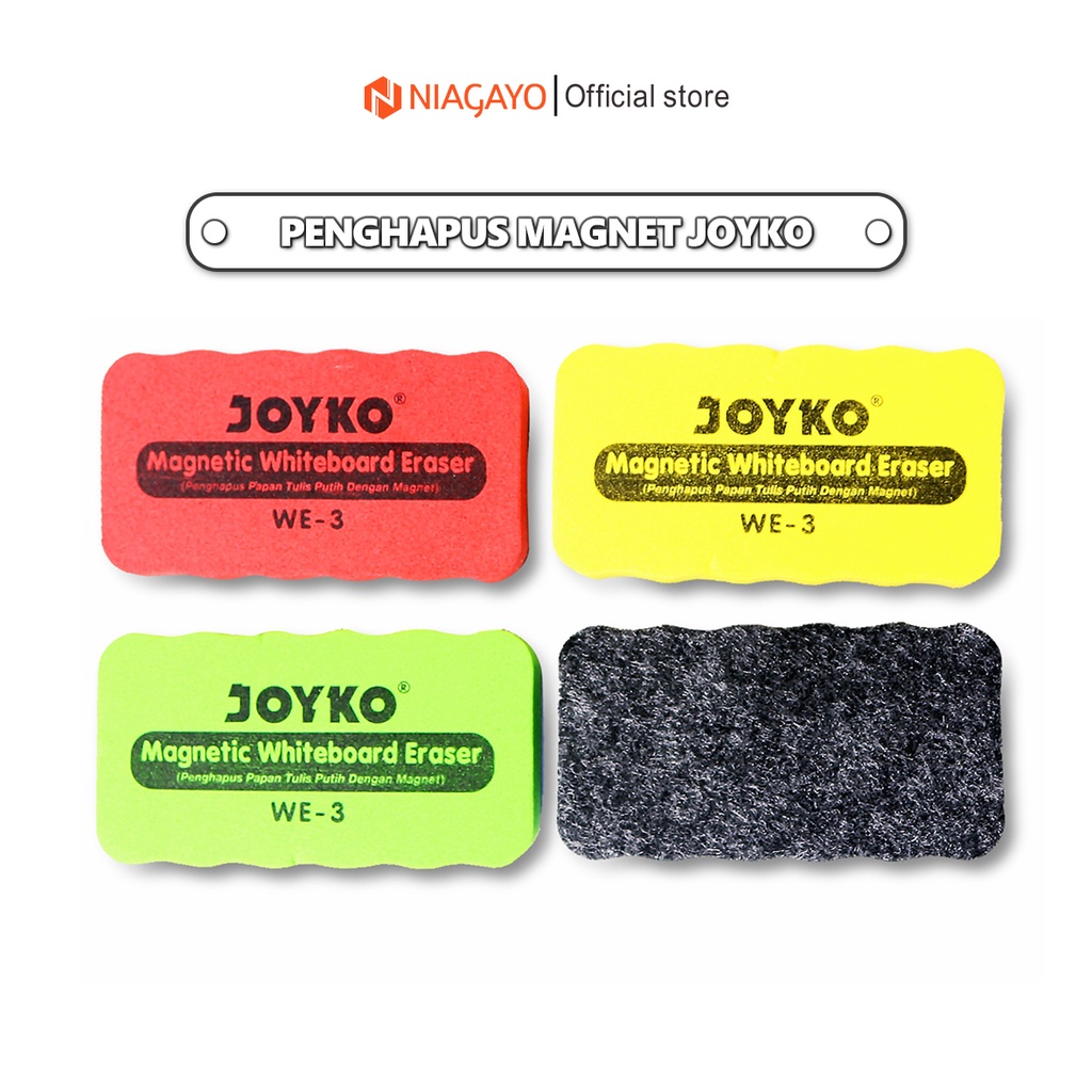 

Penghapus Magnetic Joyko Whiteboard Eraser WE 3 Penghapus Papan Tulis