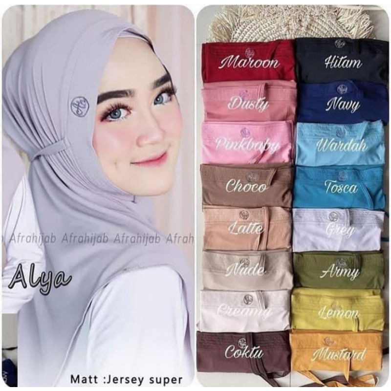 hijab BERGO DAILY ALYA PREMIUM