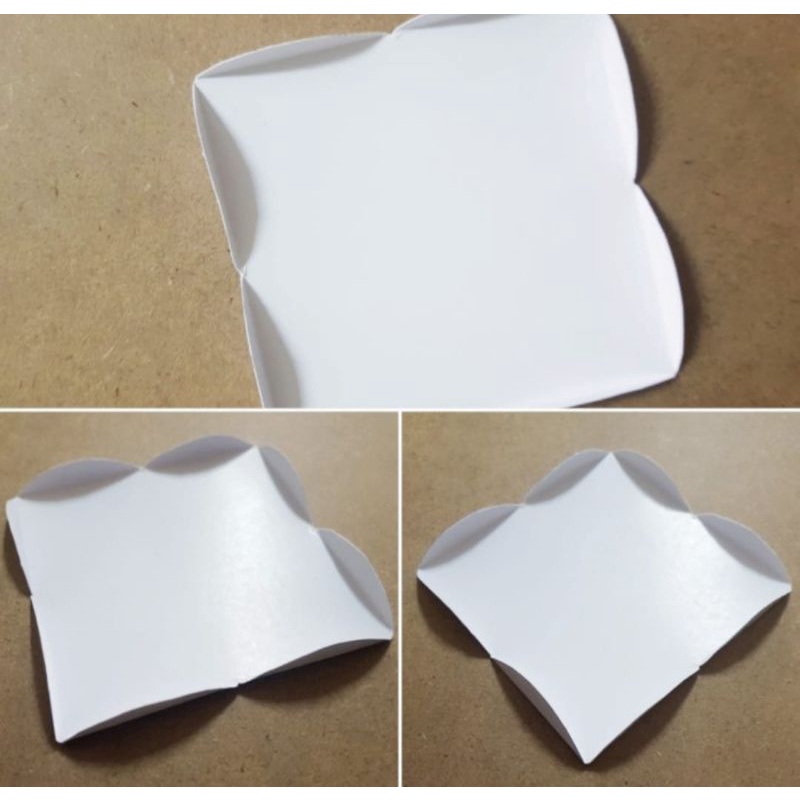 

Tray mini chiffon dua gelombang, tatakan kue mini chiffon (1 pack isi 10 pcs)