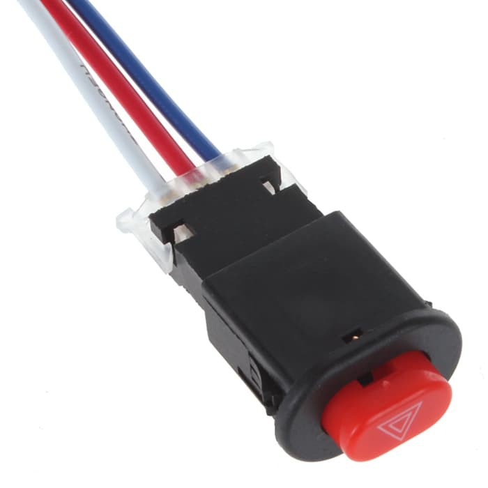 Saklar Tombol Switch HAZARD On Off Lampu Motor Mobil