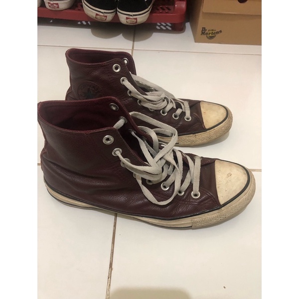 Converse Red Leather Original