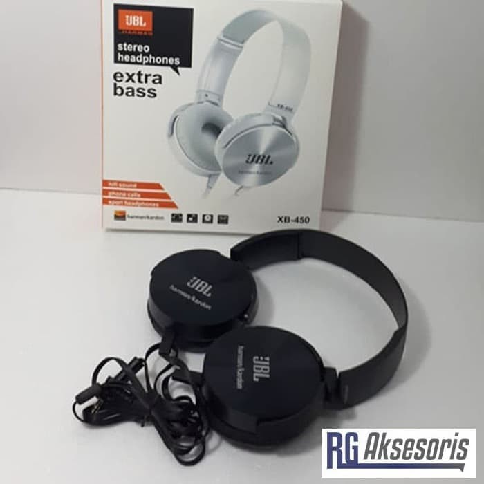 Headphone JBL MDR XB 450 XB450 XB-450 EXTRA BASS KABEL
