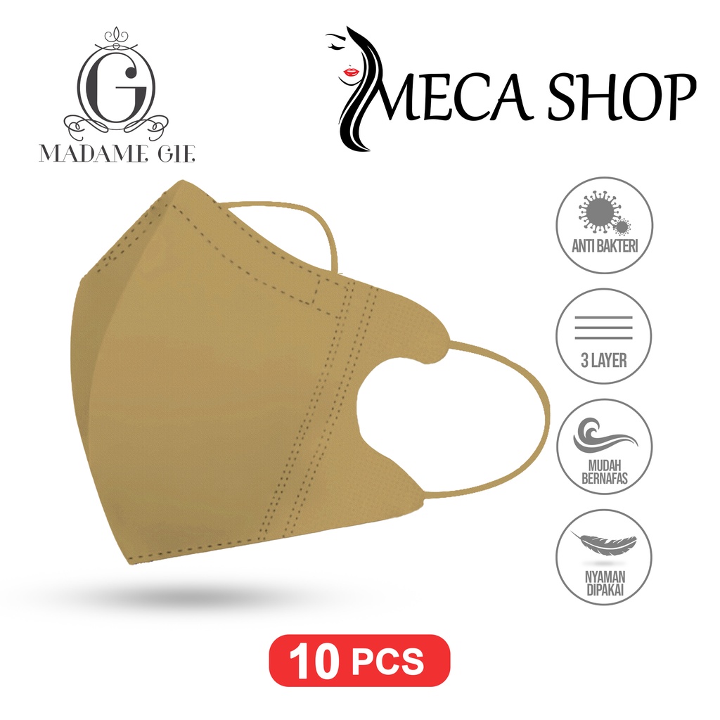 Madame Gie Protect You Duckbill Face Mask – Masker Isi 10 Pcs