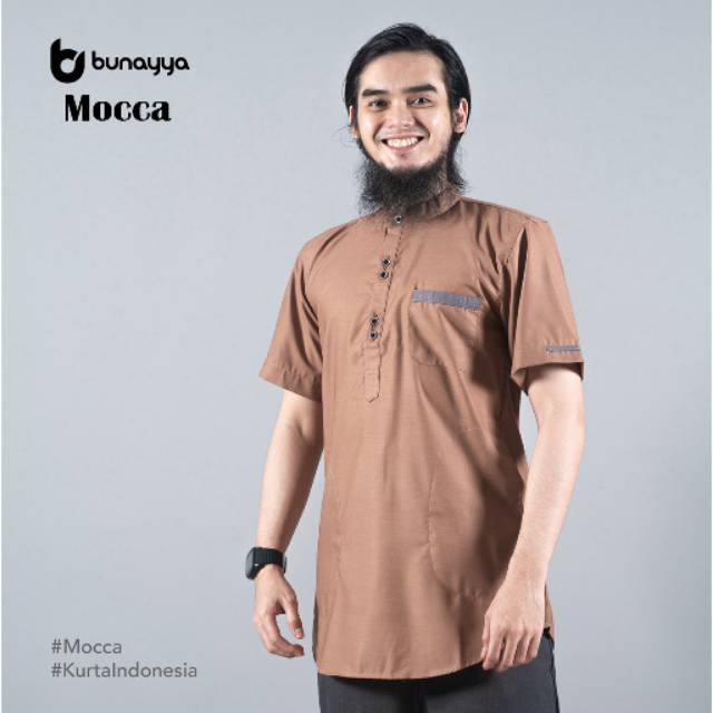 BAJU KOKO KURTA DEWASA LENGAN PENDEK TOYOBO INDONESIA BUNAYYA SUNNAH CLOTHING