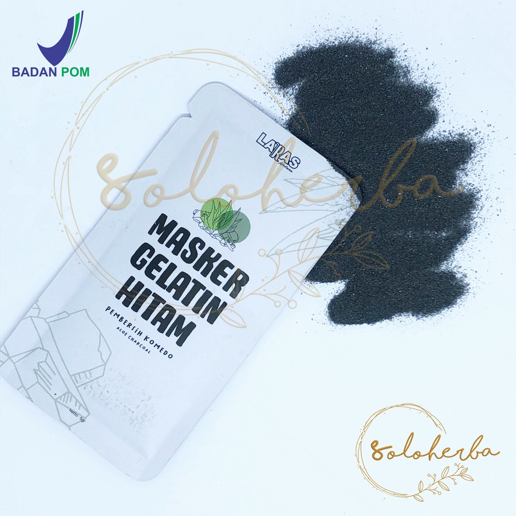 Premium Masker Gelatin Aloevera Angkat Komedo Anti Sakit - BPOM