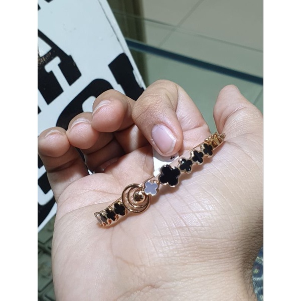 gelang bangle vcff* plat item emas 750