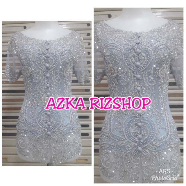 ATASAN KEBAYA WISUDA MODERN LENGAN PENDEK