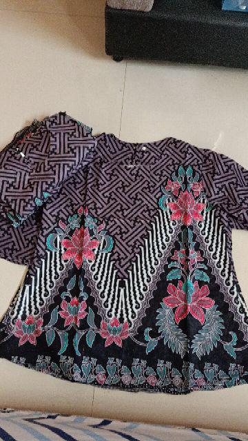 Atasan Batik Dolby Dolbi Dobby Doby Tenun Sutra Tulis Halus Katun Atbm Baron ,sarombit Atasan
