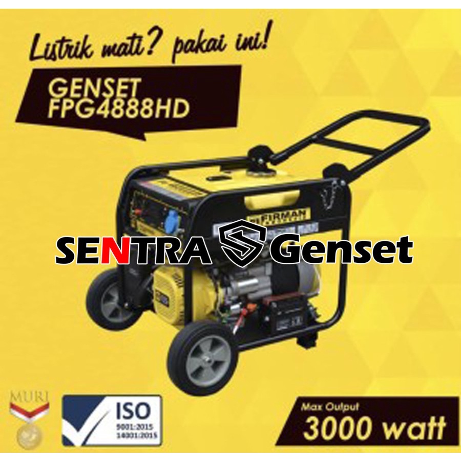 Genset 3000 watt Firman FPG 4888 HD