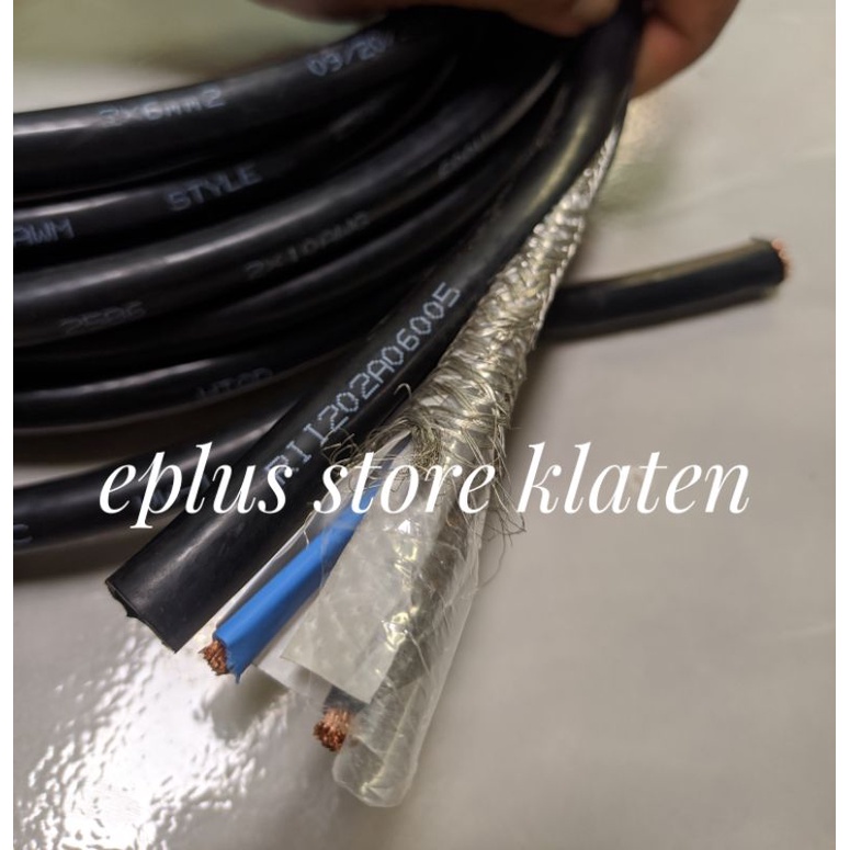 kabel 10awg 6mm 2x6mm Tembaga Murni Kabel PLTS panel surya solarcell