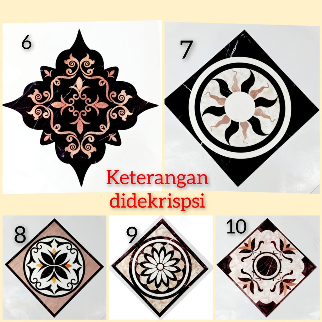 STIKER STICKER DEKORASI LANTAI LIS DEKOR DINDING KERAMIK DAPUR KACA TEMBOK TANGGA BORDER GRANIT