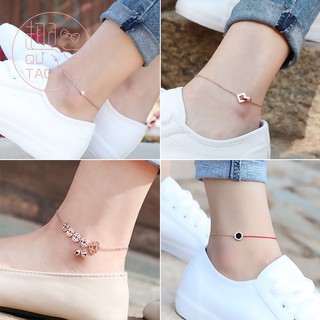 Baja Titanium rose gold snake bone gelang kaki Siswa Baja Titanium rose gold snake bone gelang kaki Siswa