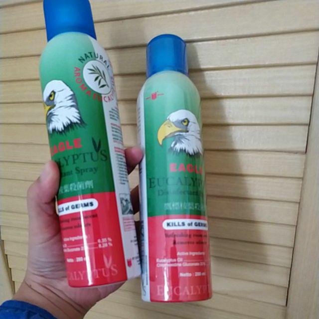 Semprotan Disinfectant Cap Lang Eagle Eucalyptus 280ml